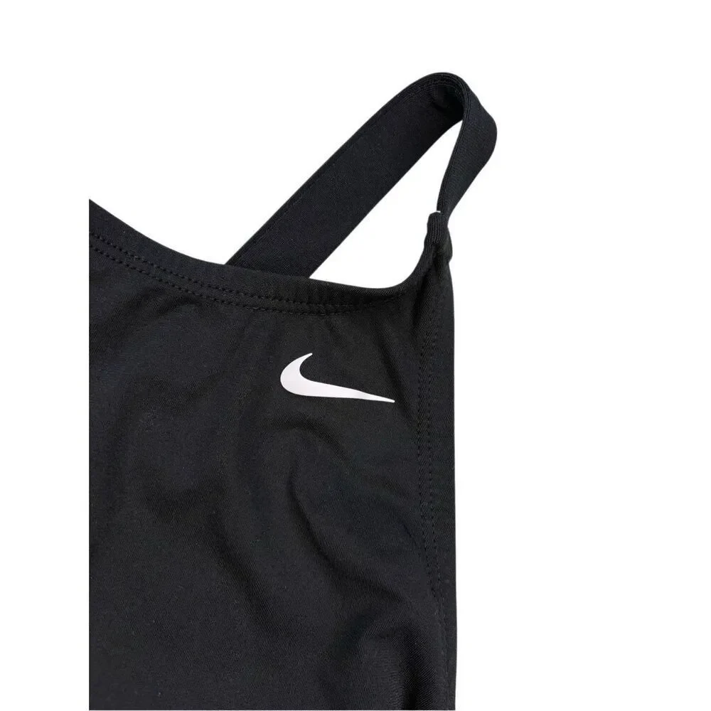 Nike Hydrastrong black one piece swimsuit - 4